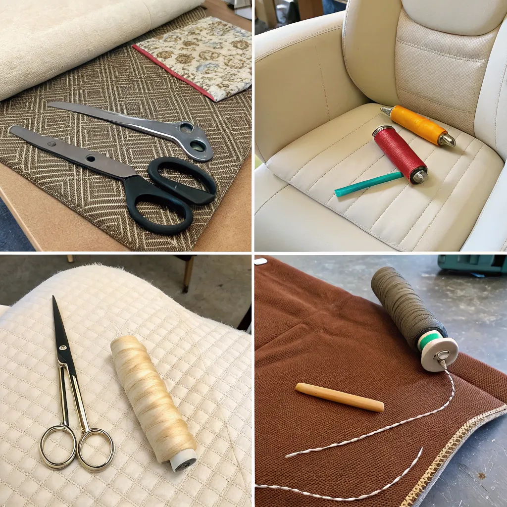 Upholstery Course in Action